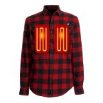 ActionHeat 5V Battery Heated Insulated Flannel Shirt