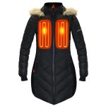 ActionHeat 5V Heated Long Puffer Jacket W/ Hood – Women’s