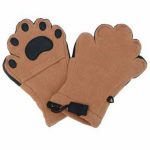 Bear Hands Bear Paw Fleece Mittens for Kids