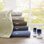 Beautyrest Heated Ribbed Microfleece Blanket – Full