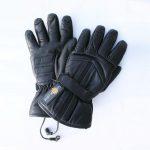 California Heat 12V Heated Leather Motorcycle Gloves