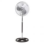 Comfort Zone 18″ High Velocity Oscillating Pedestal Fan