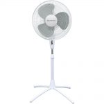 Comfort Zone Quad-Pod 18″ Oscillating Pedestal Fan