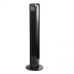 Comfort Zone 30″ Tower Fan – Black with Remote