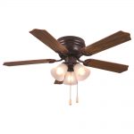 Comfort Zone 42″ Ceiling Fan – 3 Lamps Oil Rubbed Bronze