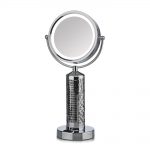 DecoBreeze Fanity LED Mirror with Fan All-In-One – Chrome