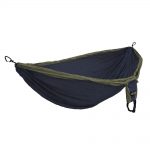 Eagles Nest Outfitters Double Deluxe Hammock – Navy/Olive