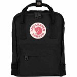 FjallRaven Kanken Mini Kids Backpack – Black