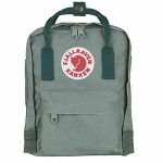FjallRaven Kanken Mini Kids Backpack – Frost Green/Ocean Green
