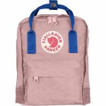 FjallRaven Kanken Mini Kids Backpack – Pink/Air-Blue