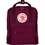 FjallRaven Kanken Mini Kids Backpack – Plum