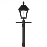 Gama Sonic Baytown Solar Lamp Post with Planter