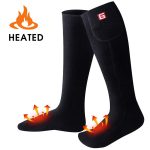 Global Vasion 3.7V Electric Warm Heated Socks for Chronically Cold Feet