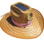 Kool Breeze Solar Fan Cowgirl Hat