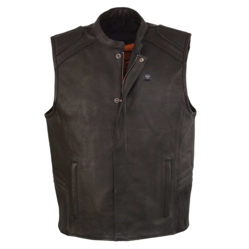 Milwaukee Leather Men's Heated Vest – 12V Motorcycle | Conquer the Cold ...