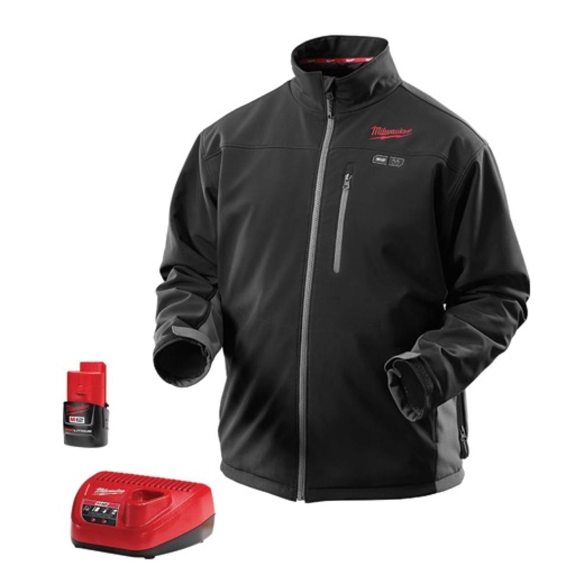 Milwaukee M12 Toughshell Heated Jacket Kit – Black | Conquer the Cold ...