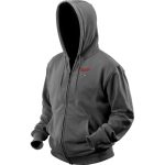 Milwaukee M12 Gray Heated Hoodie Only (No Battery)
