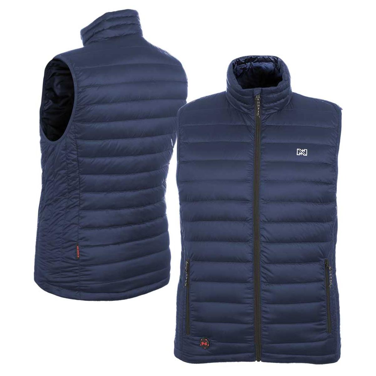 Mobile Warming 12V Men's Endeavor Duck Down Heated Vest | Conquer the ...