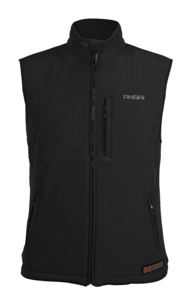 Ansai Mobile Warming Men's Classic Softshell Heated Vest | Conquer the ...