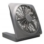 O2 Cool 10″ Battery Operated Indoor/Outdoor Fan with Adapter