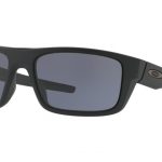 Oakley Drop Point Sunglasses Matte Black w/Grey