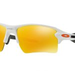 Oakley Flak 2.0 XL Sunglasses Polished White w/Fire Iridium