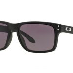 Oakley Holbrook Sunglasses Matte Black w/Warm Grey