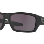 Oakley Turbine Sunglasses Matte Black w/Warm Grey