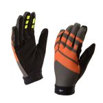 SealSkinz Dragon Eye MTB Ultralite Gloves – Dark Olive/Mud/Methyl Orange