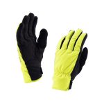 SealSkinz Waterproof Men’s Brecon Gloves – Black/Hi Vis Yellow