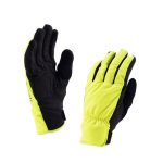 SealSkinz Women’s Brecon Gloves – Black/Hi Vis Yellow