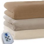 Serta Comfort Plush Heated Blanket Programmable Digital Controller – Queen