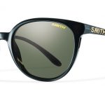 Smith Archive Cheetah Sunglasses Black Carbonic Polarized Gray Green