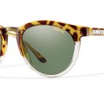 Smith Archive Questa Sunglasses Amber Tortoise Carbonic Polarized Gray Green
