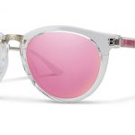 Smith Archive Questa Sunglasses Crystal Carbonic Pink Mirror