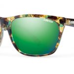 Smith Archive Tioga Sunglasses Flecked Green Tortoise Carbonic Green Sol-X Mirror