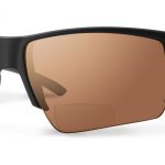 Smith Captains Choice Bifocal Sunglasses Matte Black Carbonic Polarized Copper Mirror 2.00