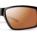 Smith Colson Bifocal Sunglasses Black Carbonic Polarized Copper Mirror 2.00