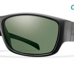 Smith Elite Frontman Elite Sunglasses Black Carbonic Elite Ballistic Polarized Gray Green