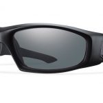 Smith Elite Hudson Elite Sunglasses Black Carbonic Elite Ballistic Polarized Gray
