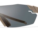 Smith Elite Pivlock Echo Max Elite Sunglasses Tan 499 Carbonic Elite Ballistic Clear/Gray/Ignitor