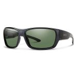 Smith Forge Sunglasses Black Carbonic Polarized Gray Green