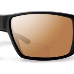 Smith Guides Choice Bifocal Sunglasses Matte Black Carbonic Polarized Copper Mirror 2.50