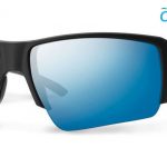 Smith Lifestyle Captains Choice Sunglasses Matte Black Chromapop+ Polarized Blue Mirror