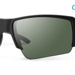 Smith Lifestyle Captains Choice Sunglasses Matte Black Chromapop+ Polarized Gray Green
