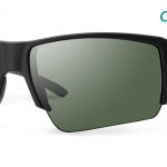 Smith Lifestyle Captains Choice Sunglasses Matte Black Chromapop Polarized Gray Green