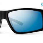 Smith Lifestyle Challis Sunglasses Matte Black Chromapop+ Polarized Blue Mirror