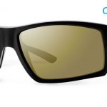 Smith Lifestyle Challis Sunglasses Matte Black Chromapop+ Polarized Bronze Mirror