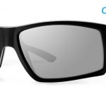 Smith Lifestyle Challis Sunglasses Matte Black Chromapop+ Polarized Platinum