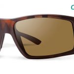 Smith Lifestyle Challis Sunglasses Matte Tortoise Chromapop Polarized Brown